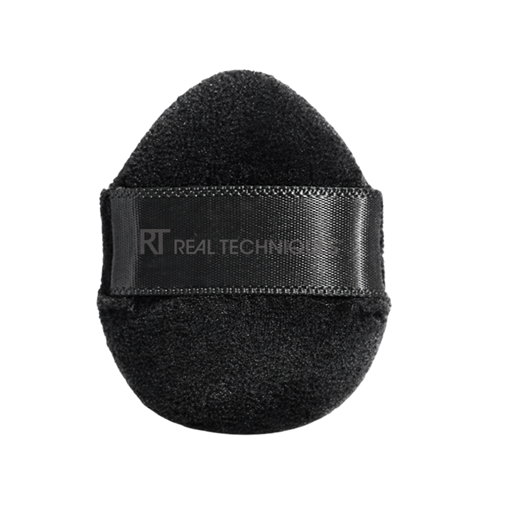 Mút đen nhỏ phủ phấn/má hồng màu đen RT Real Techniques Mini Powder Finger Puff RTMU04
